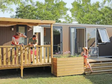 Accommodation - Premium Suites Cottage 2 Bathrooms 3 Bedrooms - Camping La Nouvelle Croze