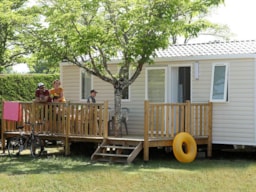 Alojamiento - Family 32M² 6/8 Personas 3 Habitaciones Con Terraza - Camping La Nouvelle Croze