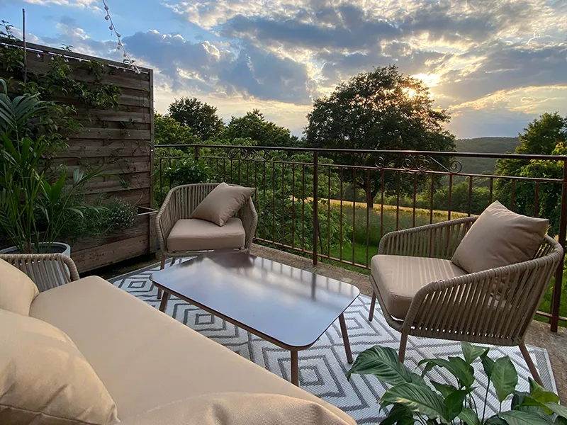 Location - Maison Guillaume 1 Chambre - Camping La Nouvelle Croze