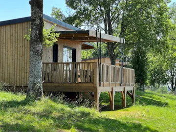 Accommodation - Lodge On Stilts With View - Camping La Nouvelle Croze