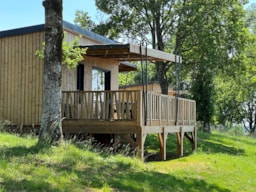 Alojamiento - Lodge On Stilts With View - Camping La Nouvelle Croze