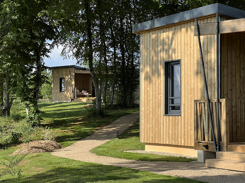 Accommodation - Lodge With View - Camping La Nouvelle Croze