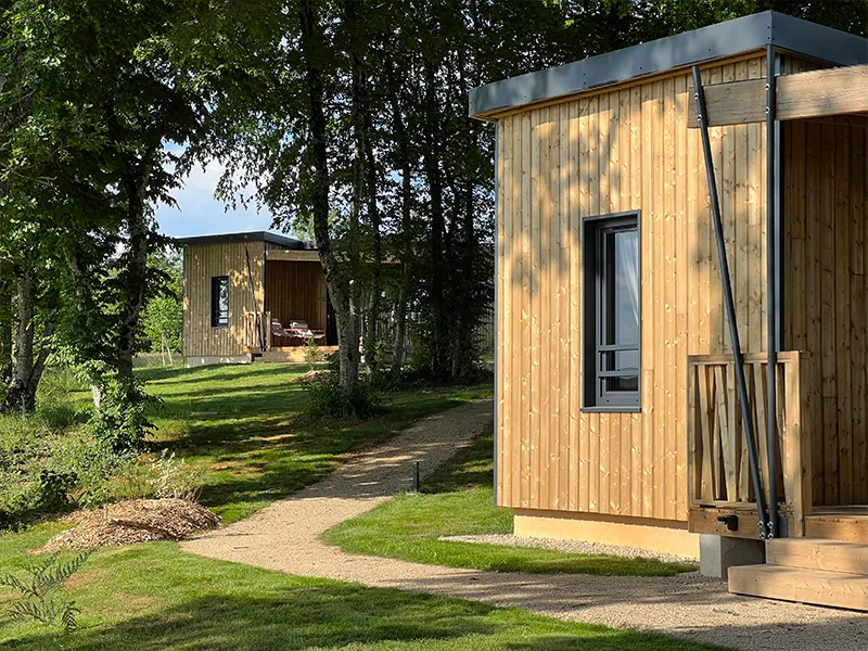 Location - Eco-Lodge Premium Avec Vue - Camping La Nouvelle Croze
