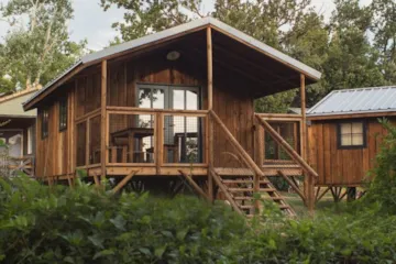 Accommodation - Cabane Lodge Solaro - Camping La Butte
