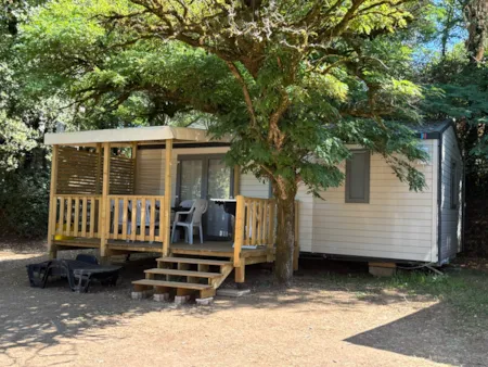 Huuraccommodatie(s) - Mobahia Met Overdekt Terras - Camping La Butte