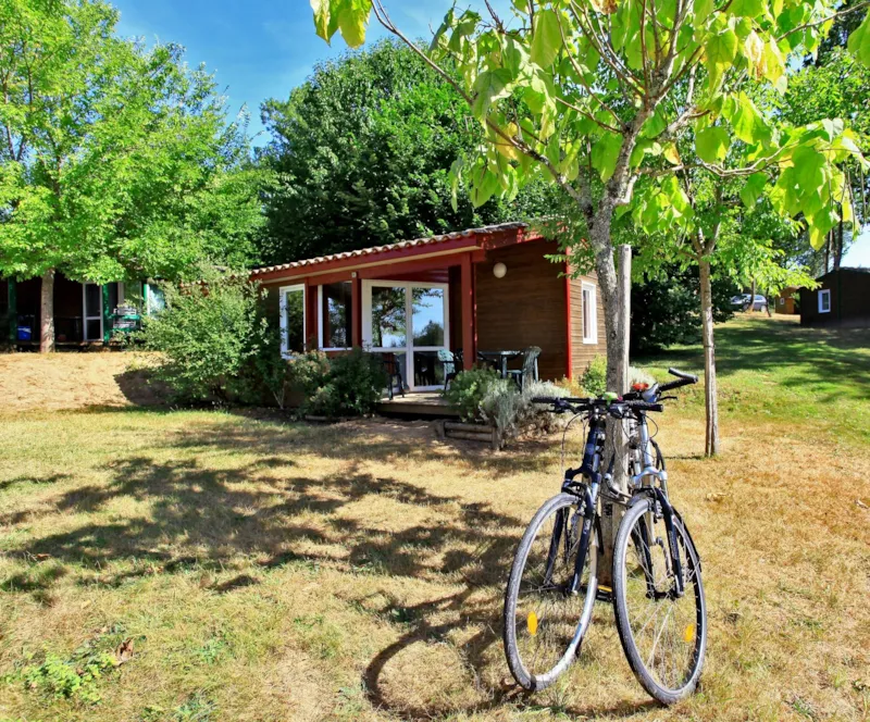 Chalet Détente 36 M² 2 Chambres 5 Personnes - Terrasse Couverte