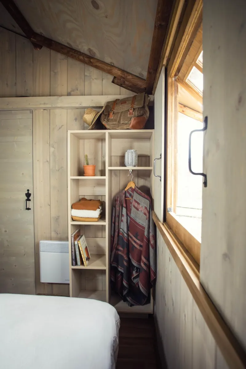 Cabane Lodge 39 M2 Avec Sanitaires - 2 Chambres - Grande Terrasse Avec Plancha