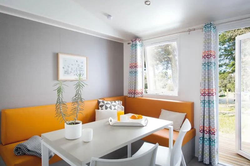 Mobilhome Nature 28 M2 - 2 Chambres - Terrasse Semi-Couverte