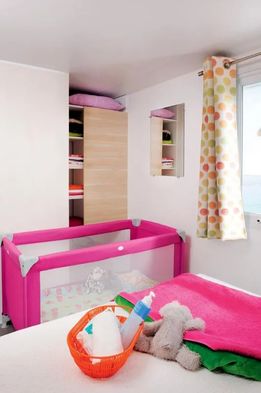 Mobilhome Nature 28 M2 - 2 Chambres - Terrasse Semi-Couverte