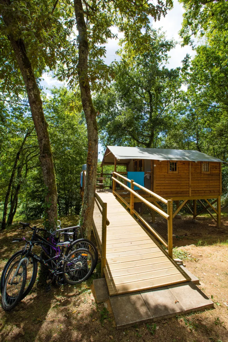 Cabane Lodge 23 M2 Sans Sanitaires - 2 Chambres - Terrasse Avec Plancha