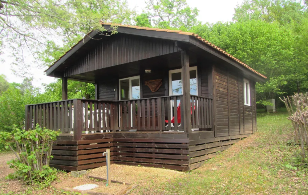Mietunterkunft - Chalet Cosy 35 M² - Camping Domaine de Fromengal