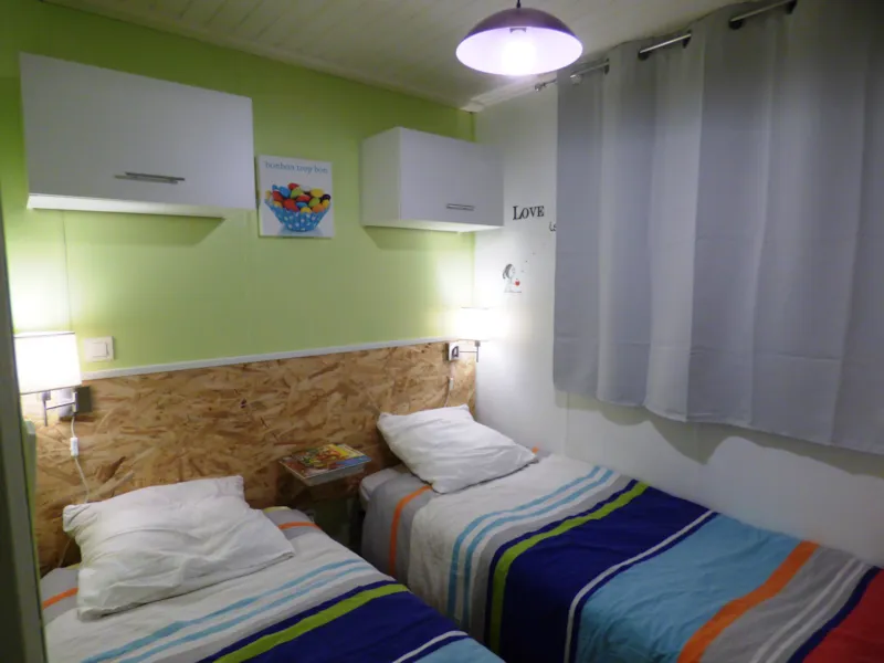 Chalet Cosy 35 M² 2 Chambres 4 Personnes - Tv - Terrasse Couverte