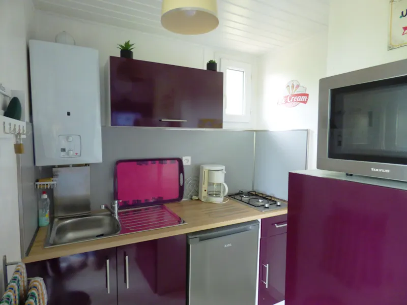 Chalet Cosy 35 M² 2 Chambres 4 Personnes - Tv - Terrasse Couverte