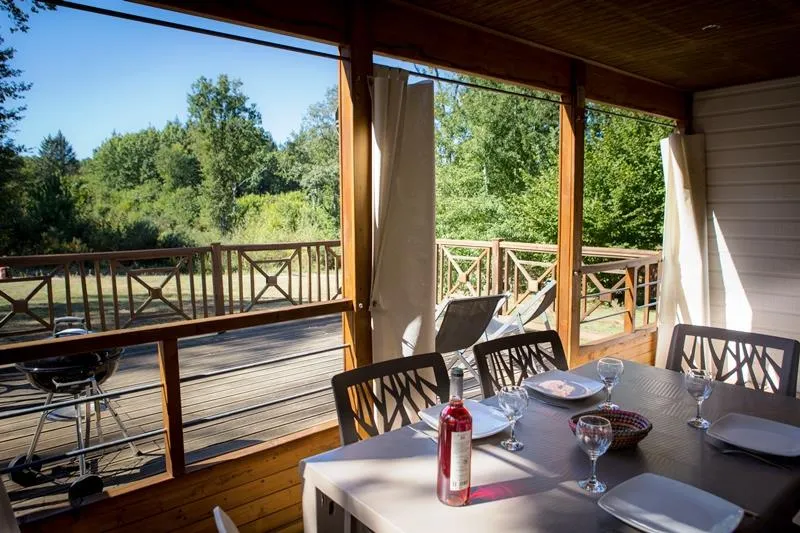 Chalet Prestige 44 M² - Climatisation - Tv Et Barbecue - 3 Chambres - 2 Salles De Bain - Grande Terrasse