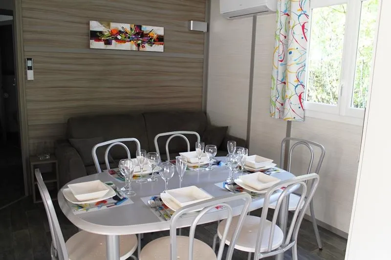 Chalet Prestige 44 M² - Climatisation - Tv Et Barbecue - 3 Chambres - 2 Salles De Bain - Grande Terrasse