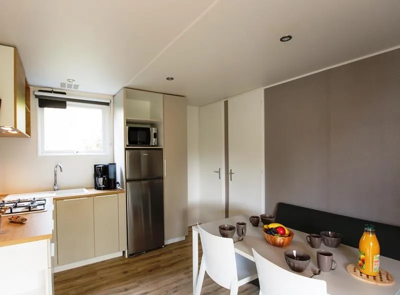 Mobilhome Nature 28 M2 - 2 Chambres - Terrasse Semi-Couverte