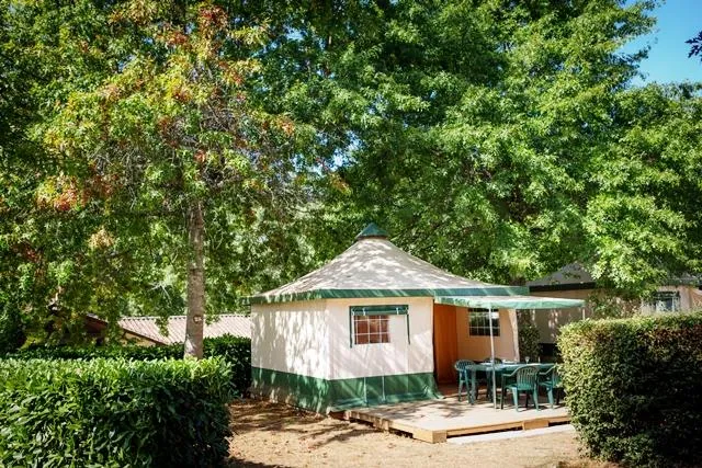 Cyrus Toile 20 M² Sans Sanitaires 2 Chambres 5 Personnes - Terrasse