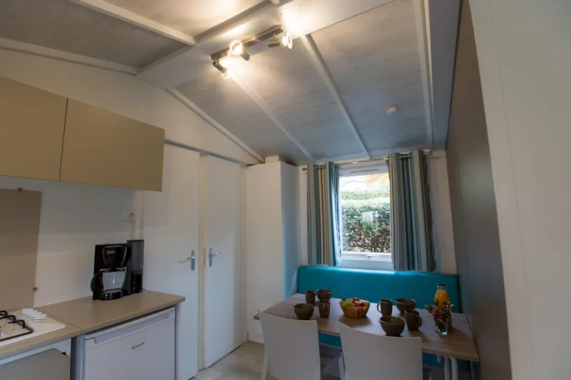 Mobilhome 22 M² - 2 Chambres - Tv - Terrasse Semi Couverte Ou Grand Parasol