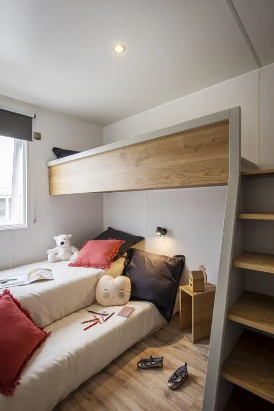 Mobilhome Premium 33 M2 - 3 Chambres - Terrasse Semi-Couverte - Nouveaute