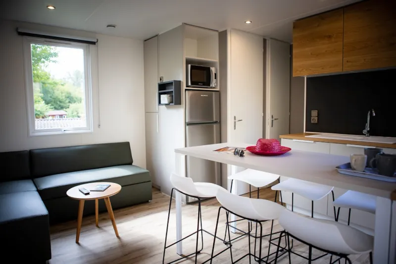 Mobilhome Premium 33 M2 - 3 Chambres - Terrasse Semi-Couverte - Nouveaute