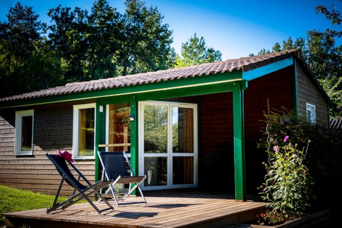Chalet Cottage 36 M² 2 Chambres - Intérieur Rénové - Climatisation - Tv - Barbecue - Terrasse Semi-Couverte