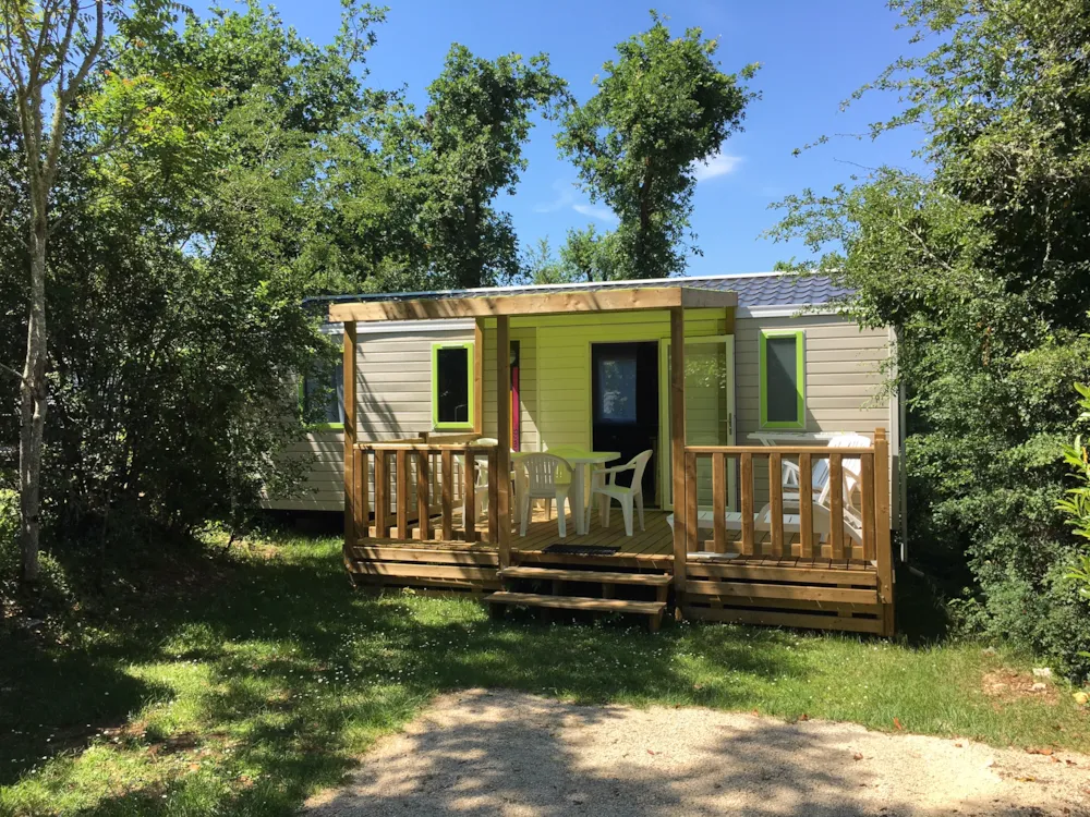 Location - Mobil-Home Bermudes Trio - Camping Le Douzou