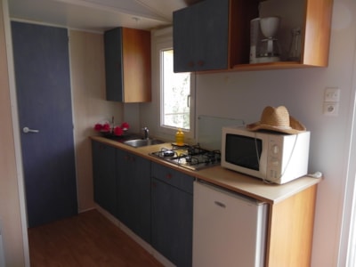 Eco Mobile Home - Comfort 28m² 2 bedrooms - Arrival on Saturdays in July and August