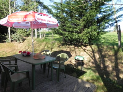 20m² canvas bungalow with 2 bedrooms - Check-in on Sundays in July and August