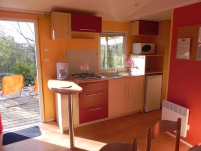Lilas Grand Comfort Mobile Home 28m² 2 bedrooms - Arrival on Sundays in July and August