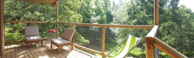 Treehouse Lodge 39m² 2 bedrooms - Arrival on Saturdays in July and August