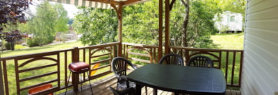 Grand Comfort Loggia Mobile Home, 32 m², 2 bedrooms - Arrival on Saturdays in July and August