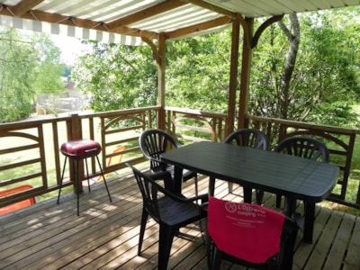 Grand Comfort Loggia Mobile Home, 32 m², 2 bedrooms - Arrival on Saturdays in July and August