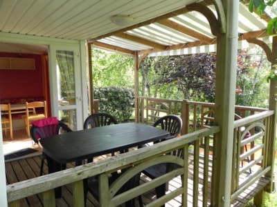Grand Comfort Loggia Mobile Home, 32 m², 2 bedrooms - Arrival on Saturdays in July and August