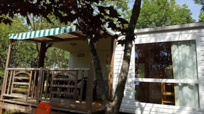 Grand Comfort Loggia Mobile Home, 32 m², 2 bedrooms - Arrival on Sundays in July and August