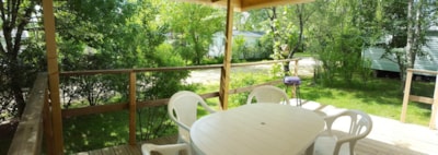Eco Mobile Home - Comfort 28m² 2 bedrooms - Arrival on Sundays in July and August