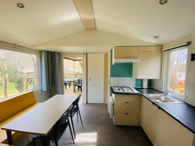 Premium Loggia Mobile Home 32m² 2 bedrooms - Arrival on Saturdays in July and August
