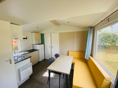 Premium Loggia Mobile Home 32m² 2 bedrooms - Arrival on Saturdays in July and August
