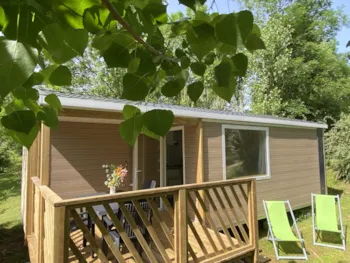 Mietunterkunft - Mobilheim Premiun Loggia 32 M² 2 Schlafzimmer – Anreise Samstags Im Juli Und August - Camping L'Offrerie