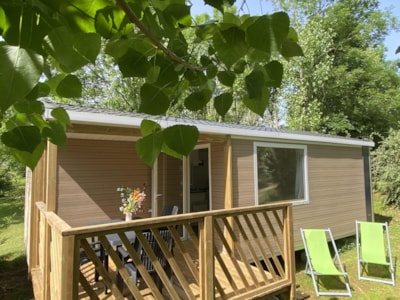 Premium Loggia Mobile Home 32m² 2 bedrooms - Arrival on Saturdays in July and August