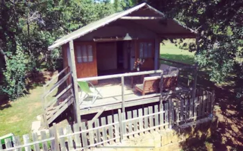 Mietunterkunft - Baumhaus-Lodge 39 M² 2 Schlafzimmer – Anreise Samstags Im Juli Und August - Camping L'Offrerie