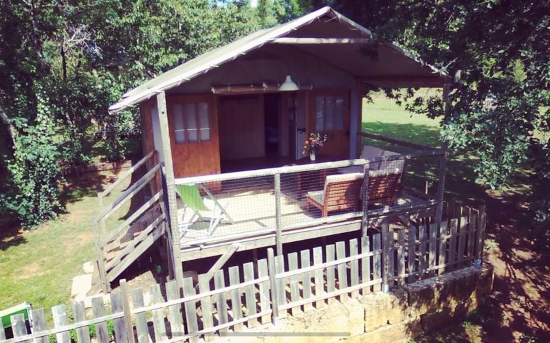 Baumhaus-Lodge 39 m² 2 Schlafzimmer – Anreise samstags im Juli und August