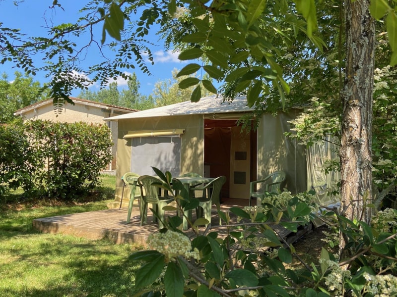 Bungalow toilé 20m² 2 chambres 5 personnes Arrivée le Samedi en Juillet et Août