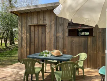 Mietunterkunft - Die Hütten Von Lison - Camping L'Offrerie