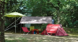 Stellplatz - Forfait Naturel : Stellplatz + 1 Auto + Zelt , Wohnwagen Oder Wohnmobil - Camping Ushuaïa Villages les Pialades