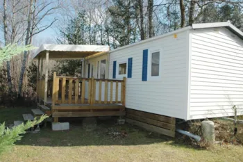 Mietunterkunft - Mobil-Home 4 - 33M²  / 2 Zimmer - Terrasse - Camping Ushuaïa Villages les Pialades