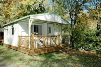 Mietunterkunft - Chalet Club 5 - 32M²  / 2 Zimmer - Überdachte Terrasse - Camping Ushuaïa Villages les Pialades