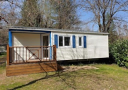 Huuraccommodatie(s) - Mobil-Home 5 - 26M²  / 2 Slaapkamers - Terras - Camping Ushuaïa Villages les Pialades