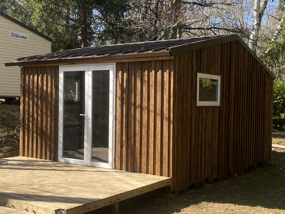 Huuraccommodatie(s) - Mobil-Home Cabane 21M² / 2 Chambres (Sans Sanitaires) - Camping Ushuaïa Villages les Pialades