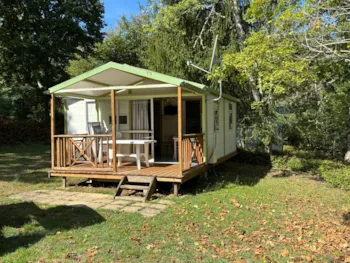 Mietunterkunft - Chalet Club 5 - Tv - 32M² Avec Terrasse Couverte - 2 Chambres - Camping Ushuaïa Villages les Pialades