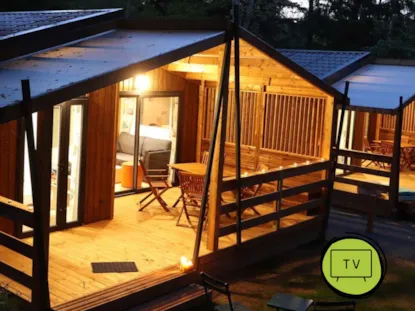 Chalet Mimosa - Tv - 47 M² Avec Terrasse Couverte - 2 Chambres